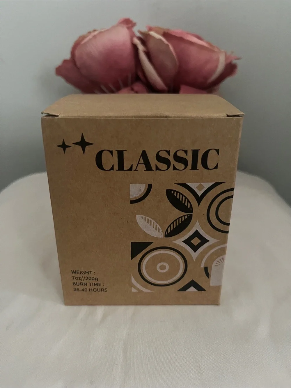 CHRISTMAS BLISS NIB Balsam Fir & Cedar Scented Soy Wax Candle. One Wick.